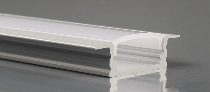 Hard Aluminium Mounting Channel Outdoor Recessed For Led Tape Light