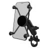 Buy cheap Waterproof Motorbike Phone Mounts Black motorcycle mobile holder 6.7inch from wholesalers