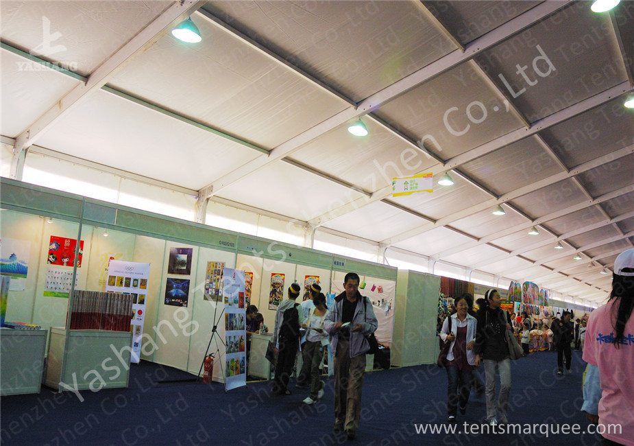 30X150M large exhibition tent , Square car show tent 850gsm PVC Fabric Cover