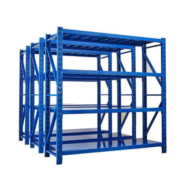 600KG 0.5M Warehouse Shelf Rack 5 Tier Boltless Shelving Unit With Steel Plate