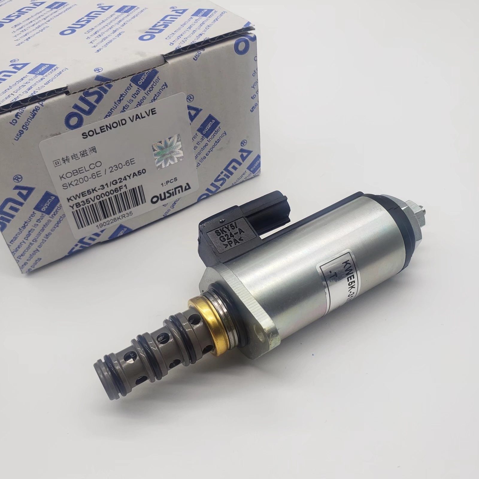 SK200-6E SK230-6E Electric Solenoid Valve WE5K-31 G24YA50 YB35V00006F1