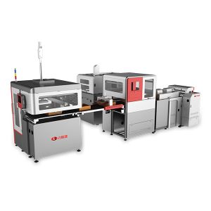 New Design Automatic Intelligent Rigid Box Making Machine for mobile phone boxes