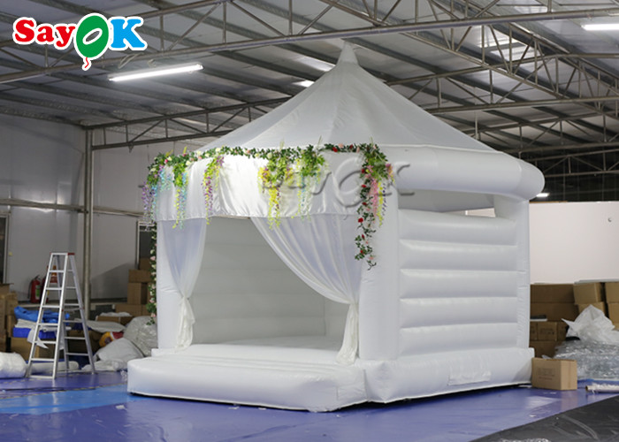 5x5x4.7mH PVC Wedding Air Jumping Inflatable Bounce
