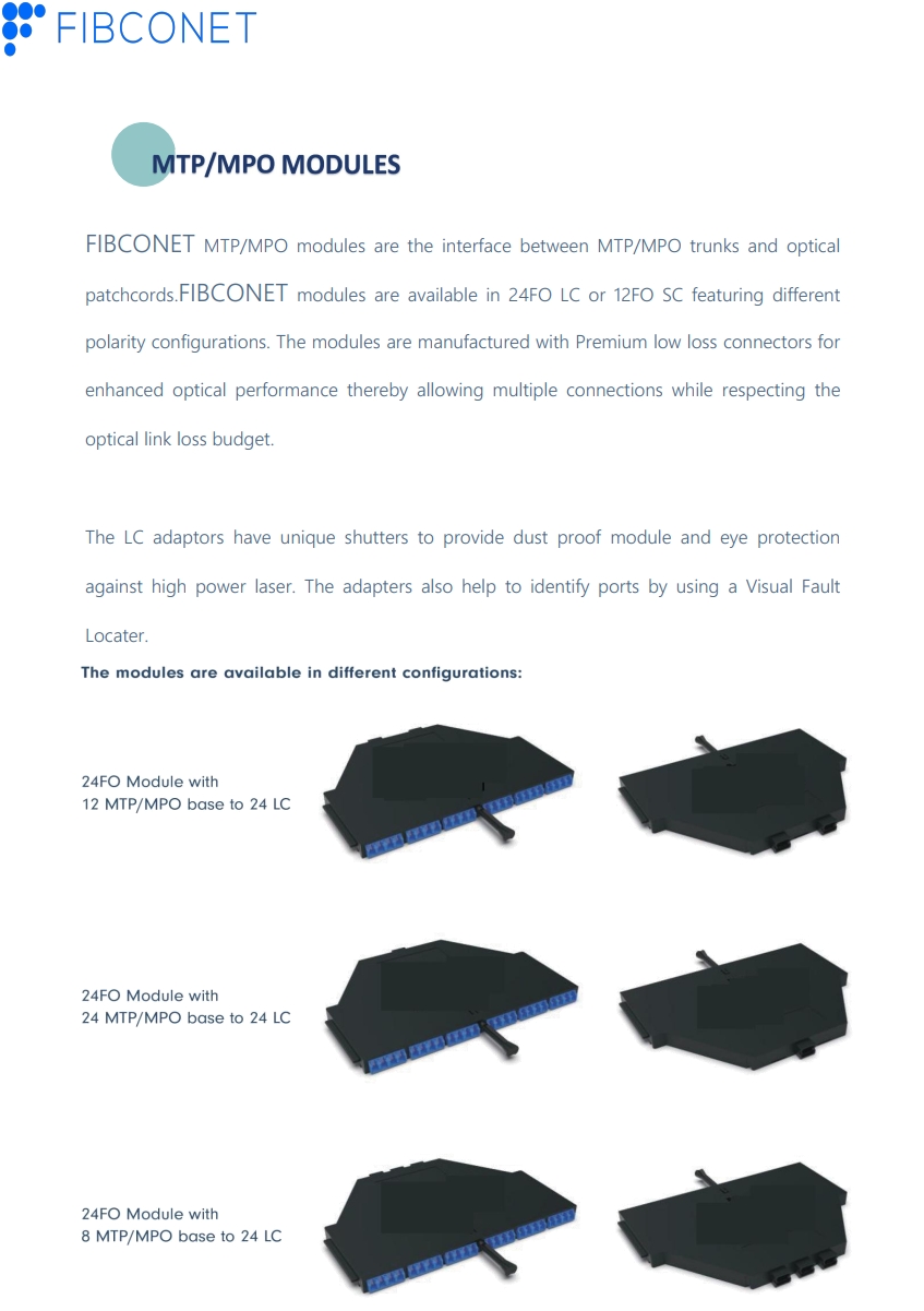 19-Inch High Density 144 Core 1U 96 Port ODF Fiber Optic Patch Panel for FTTH Network
