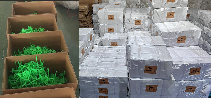 2024 New plastic dowels nails for fixing the external wall insulation