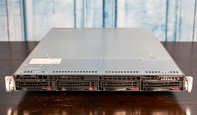 SYS-510P-WTR Supermirco Server with Intel 4314 CPU and A0C-S25G-M2S-0 Network Card