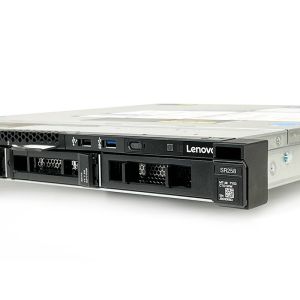 China Lenovo Thinkserver SR258 Entry Level 1U Rack Server with Intel Xeon E2224 and 16G RAM on sale