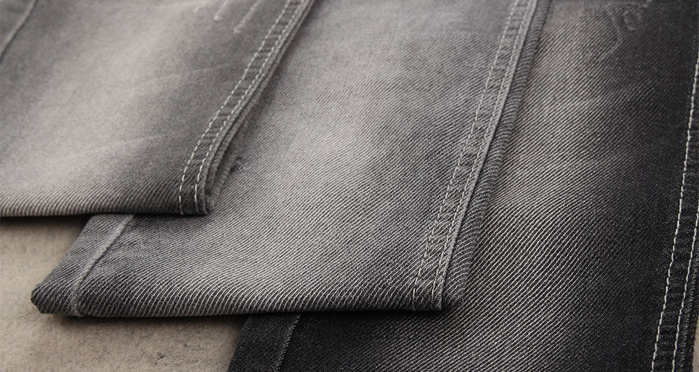 74 Cotton 24 Polyester 2 Spandex 9 Oz Sanforized Raw Denim Fabric Textile