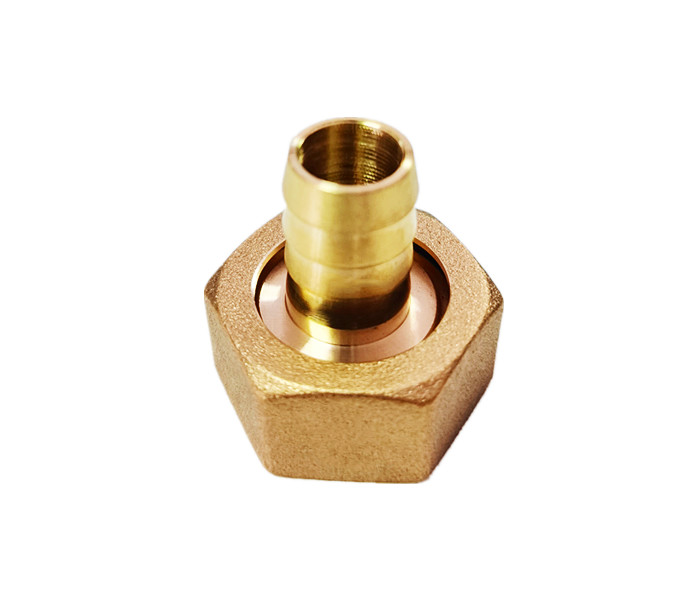 3/4 Inch GHT Thread Brass Water Hose Fittings With 13.5mm Barb