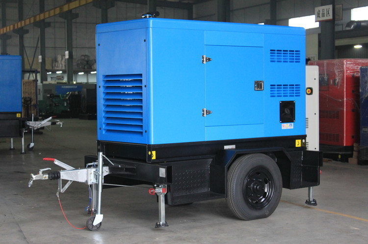 Standby 60 Kva Deutz Backup Portable Diesel Generator For Mobile Home BF4M2012