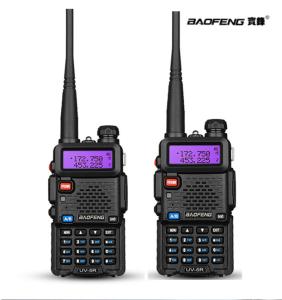  UV 5R Walkie Talkie / Handheld Dual Band Walkie Talkie VHF / UHF136-174Mhz 400-520Mhz Manufactures