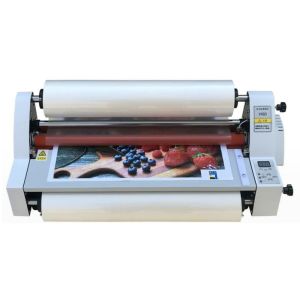 China PRY-V480 Mini Heated Rubber Roll Manual Film Laminator on sale