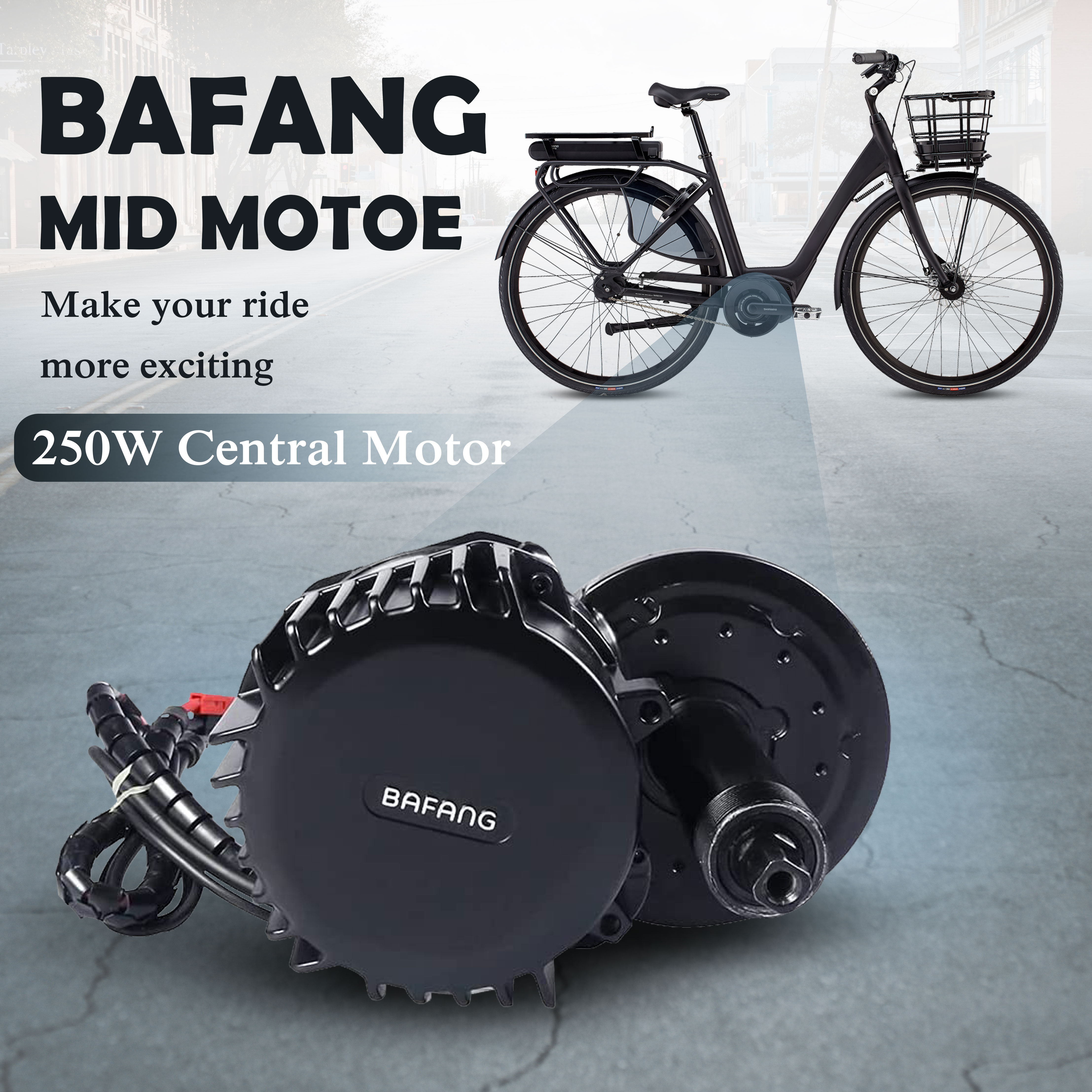 Velo Electrique Electric Dirt Bike 80Nm 36v Lithium Battery