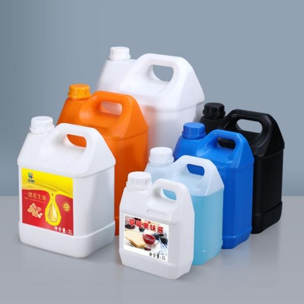 UMETASS 2.5L HDPE Chemical Container Square Bucket for Agricultural Pesticide