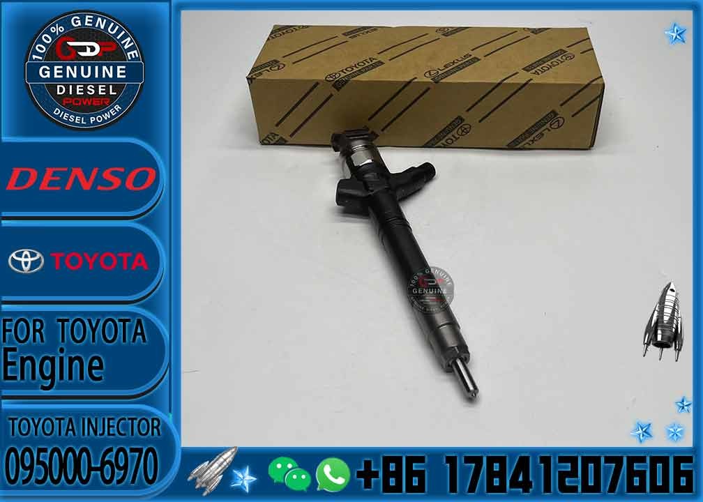 Diesel Fuel Engine Injector 095000-6680 23670-0R050 095000-6970 23670-09190 Avensis 2.2 D 2AD-FTV Truck Engine Parts