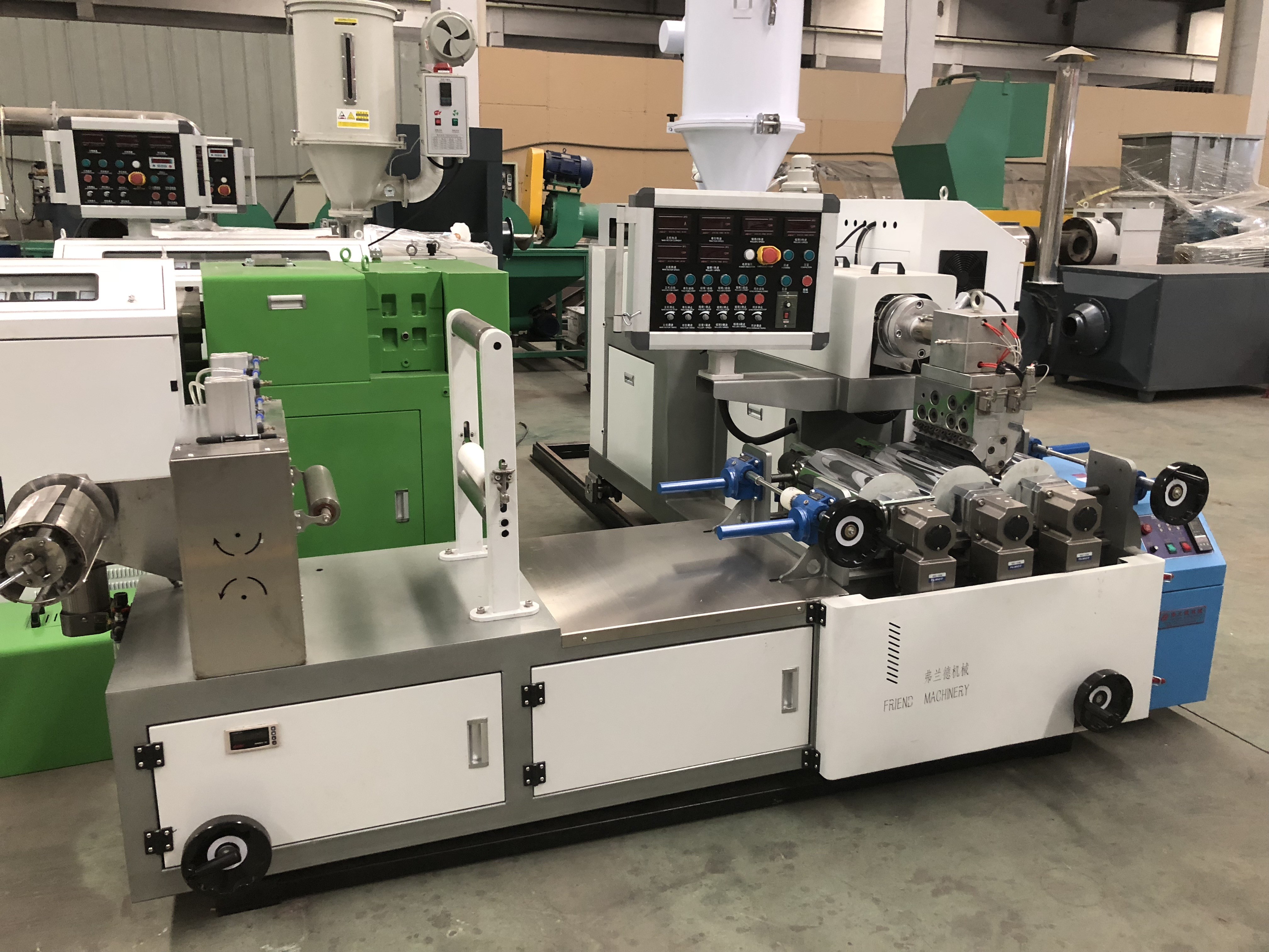 Laboratory Type Material Testing Mini Plastic Sheet Extruder