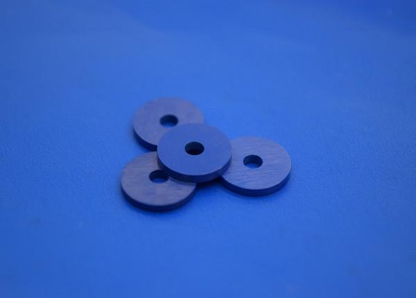 Blue Zro2 Zirconia Ceramic Parts , High Electric Pressure Washer Insulation