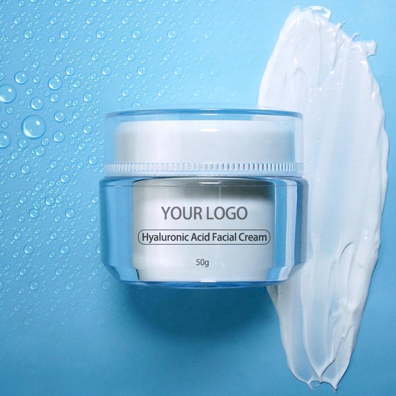 Facial Cream Moisturizer Lotion Anti Aging Skincare Whitening Hydrating Hyaluronic Acid Cream Smooth and Repair the Skin