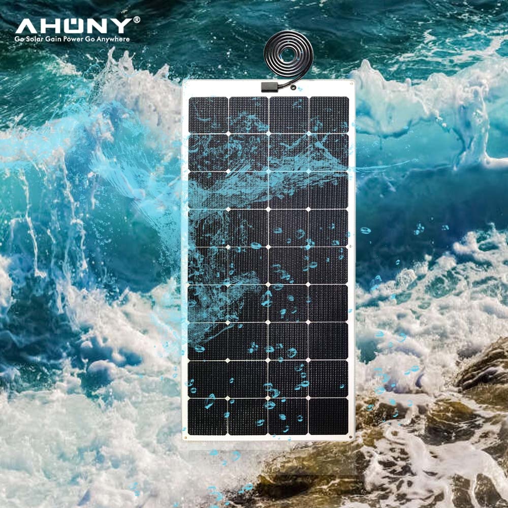 ETFE Marine Semi Rigid Solar Panels 135w Bifacial Solar Module For Solar Home System
