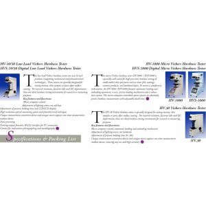 High Accuracy Vickers Hardness Tester Micro Computer Control With LED Display