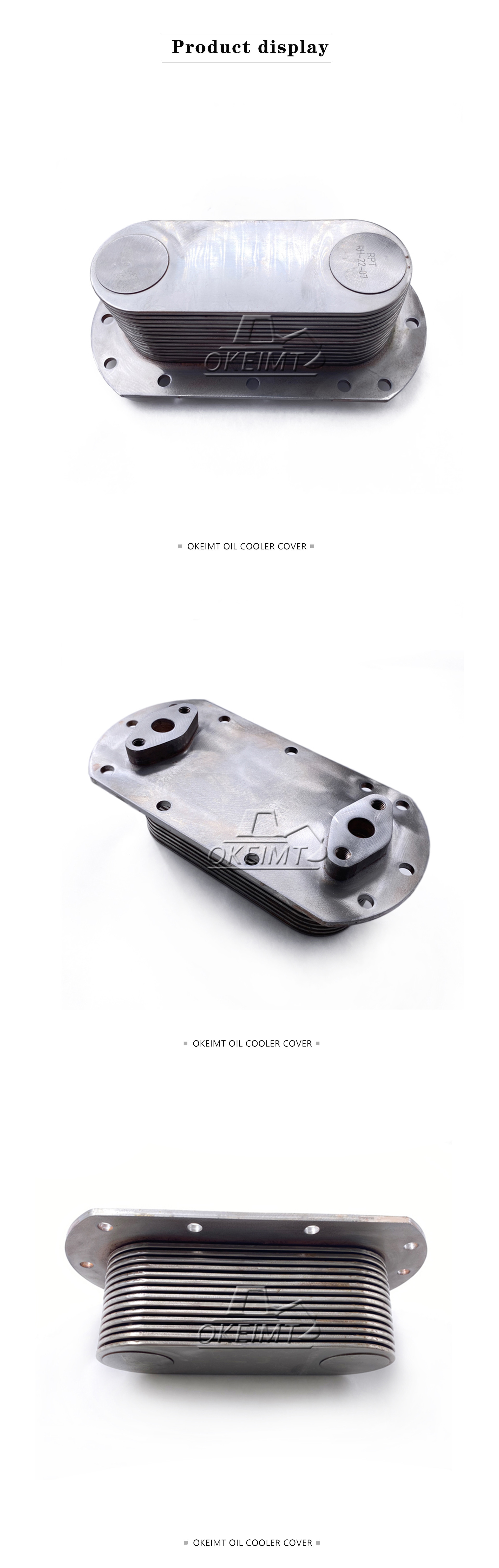 Oil Cooler 6150-61-9320 for Komatsu 6D125 S6D125 S6D125E SA6D125 SA6D125E Engine