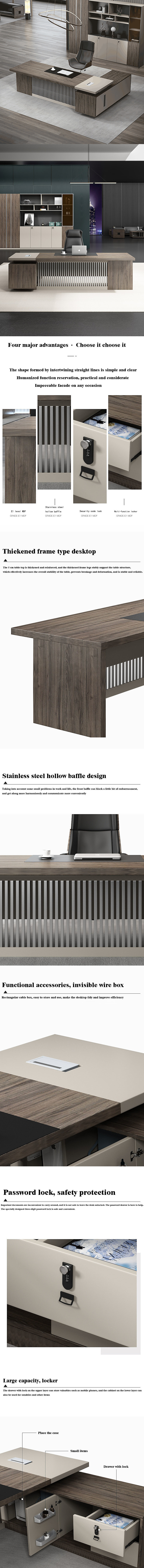 Mail Packing Y Modern Executive Office Desks and Chairs for Optimal Productivity