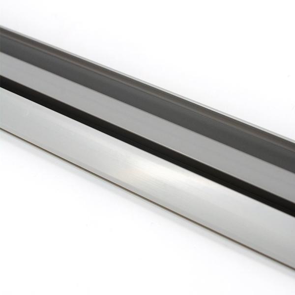 Quality Structural Internal ABS Profile Flexible  Blakc Pvc U Channel Plastic Customized for sale