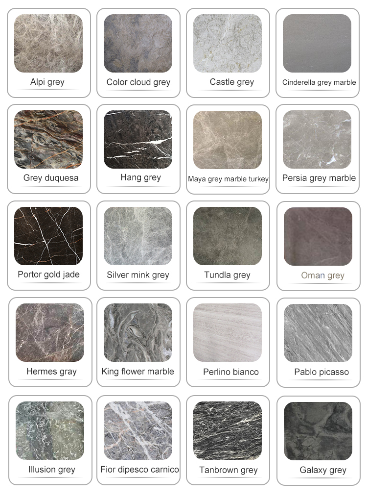High Durability Marble Stone Tile , India Big Flower Green Marble Stone Basin Sink