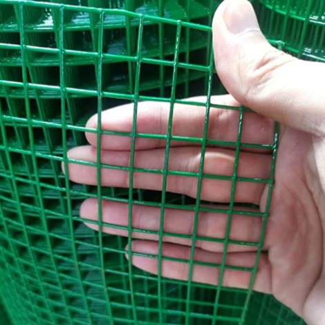 High Quality PVC Coated Holland Wire Mesh Low-carbon Steel Wire Netting Black PVC Welded Wire Mesh Price