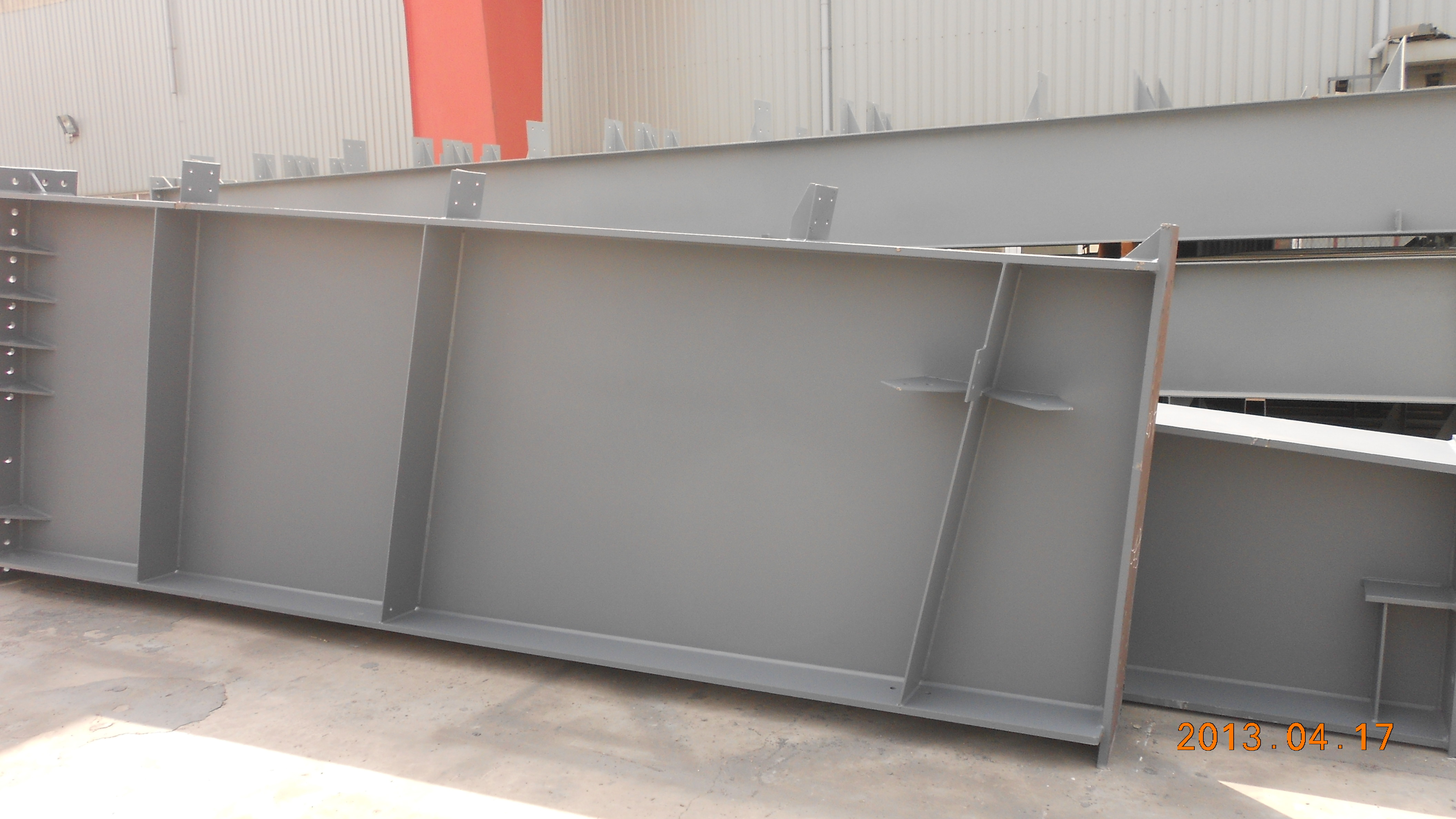 Prefabricated Metal Structural Fabrication ISO 9001 2015 Quality Standard Approved