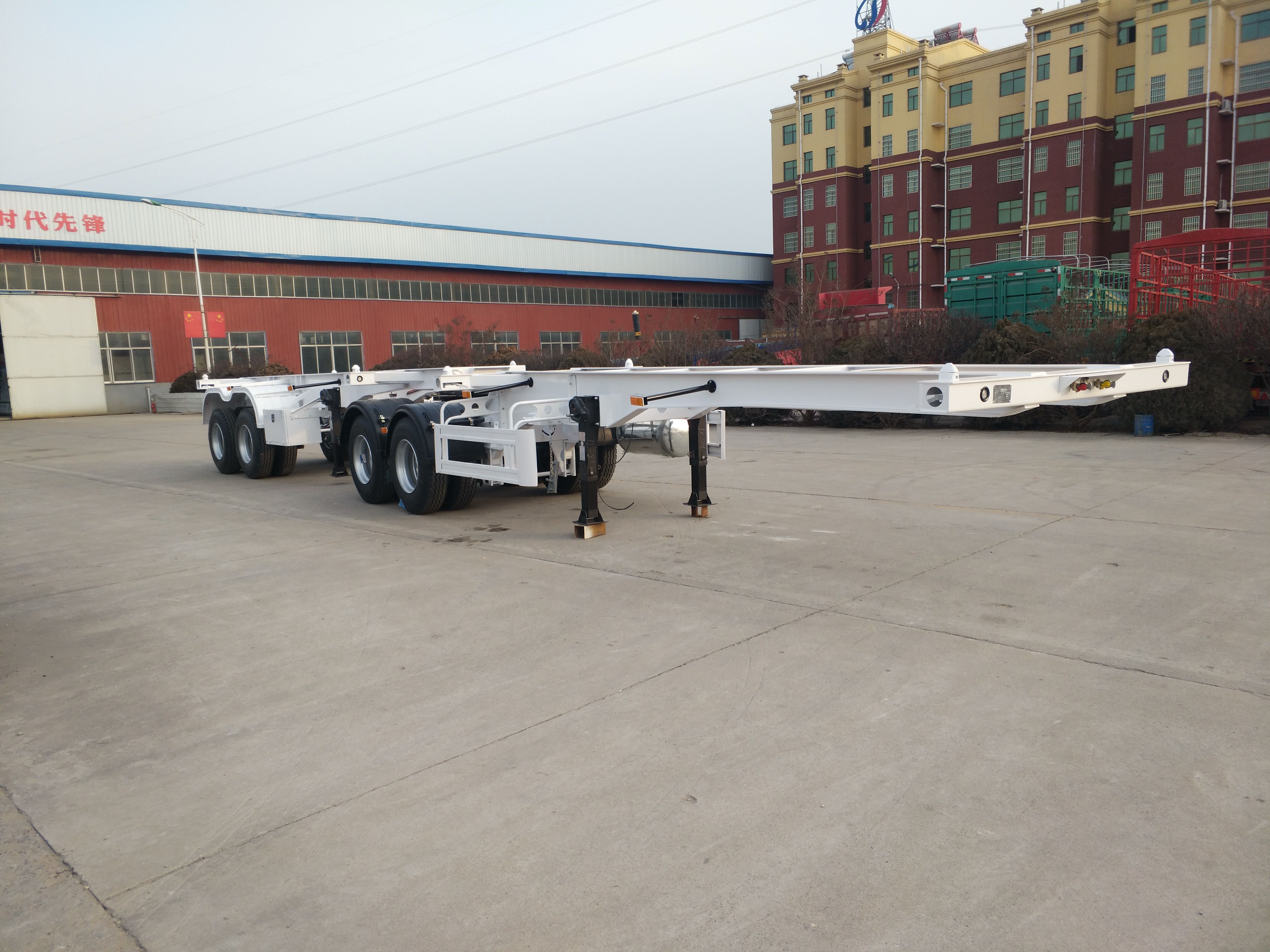 6 Axles Superlink Semi Trailer for Flexible and Versatile Cargo Transport