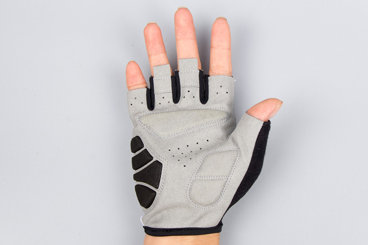 Summer Team Waterproof MTB Gloves Grey Black Color OEM / ODM Available