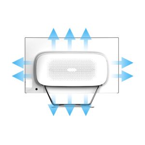 White Curved Screen All In One Computer 24.5" Narrow border 9kg