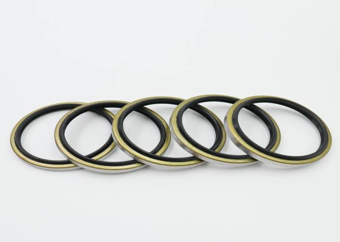 DBK Excavator Spare Parts NBR Material Black Hydraulic Oil Seal