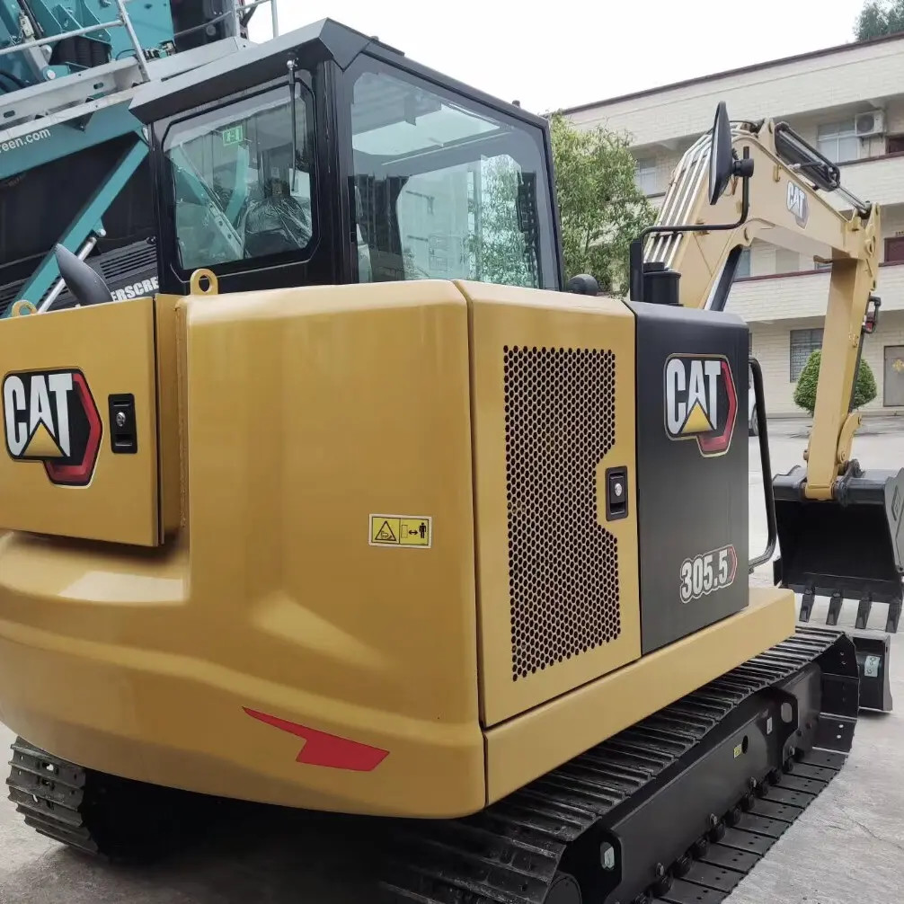 Used Mini Cat Brand Cat 305.5 Excavator 5 Ton Backhoe Mini Secondhand Digger