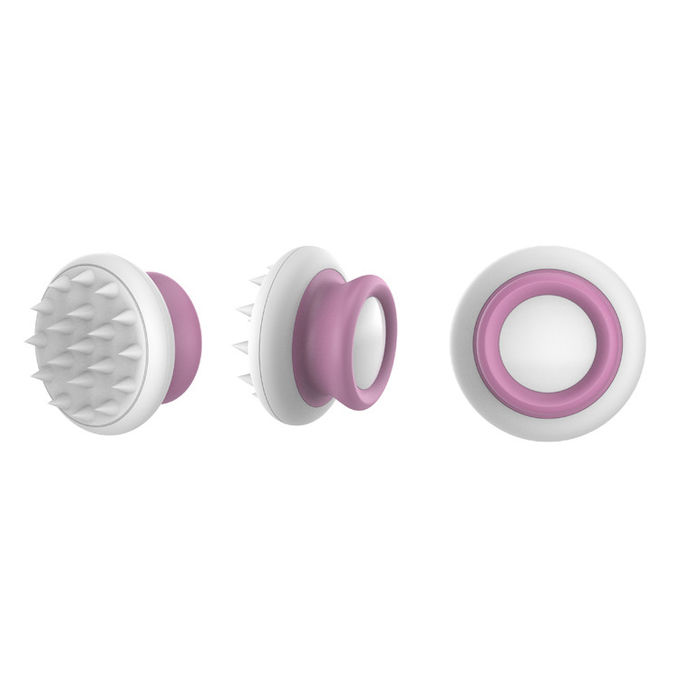 Pain Free Self Cleaning Pet Grooming Tool ABS Cat Bath Massage Comb