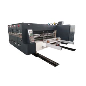 China Customized Flexo Printing Slotting Die Cutting Machine Paperboard Processing on sale