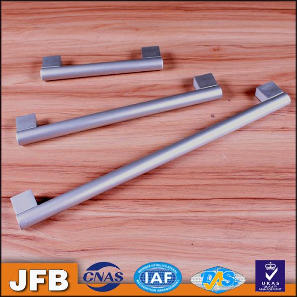 Aluminum extrusion furniture accessory standard stock aluminum door handle Solid