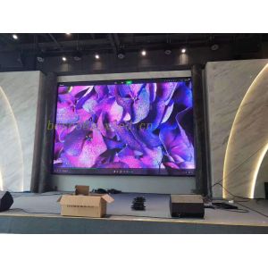 China P2 Indoor Ultra Clear LED Digital Screen Advertising 64*64 Point Module Resolution on sale