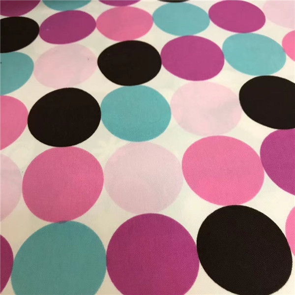 100 Polyester Printed Microfiber Fabric 75DX300D 170gsm 150cm Water Proof Breathable