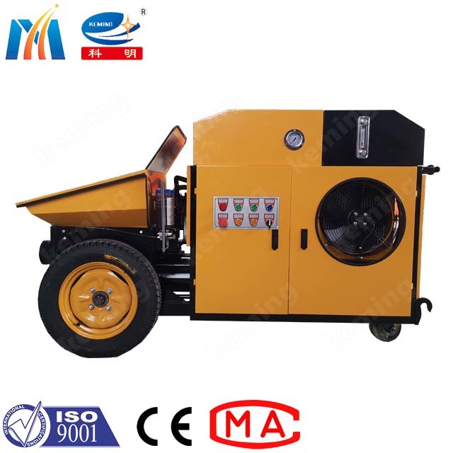 15kw S Tube Small Concrete Pump Mortar Conveying 6m3/H
