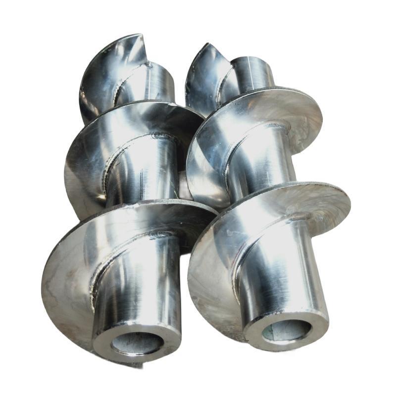 Machining Stainless 304 316 316L Blade Spiral Flight Screw Auger