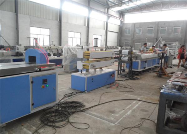 PVC Profile Extrusion Line Window Plastic Profile Production Line , Plastic
