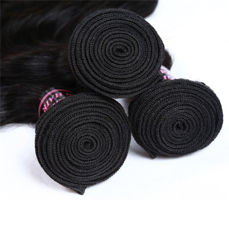 cheap virgin Brazilian Malaysian Indian remy machine double weft hair