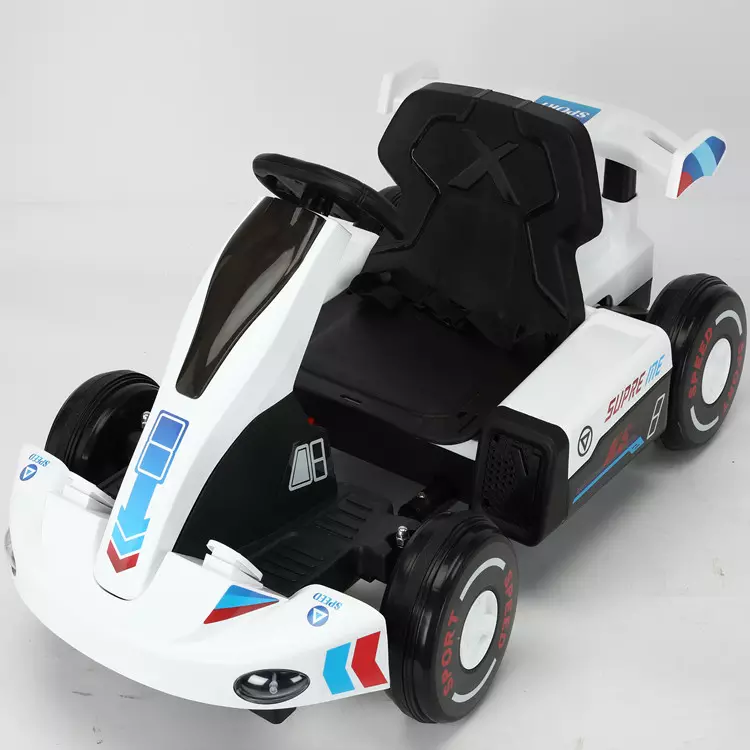 12V Electric Remote Control Kart for 6 Year Old Children's Ride On Karting Car Plastic Type PP