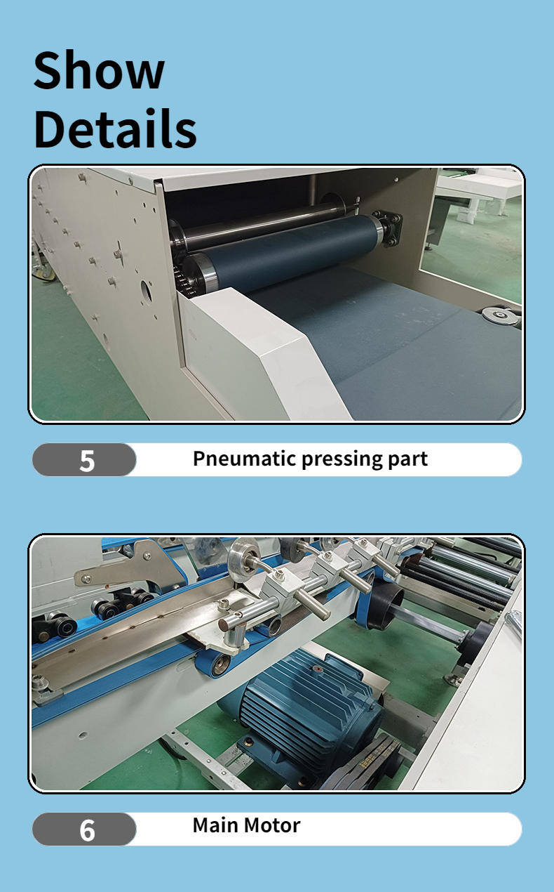 CQT 800 Automatic Gluing Machine for Cardboard/Corrugated Boxes in Machinery Repair Shops