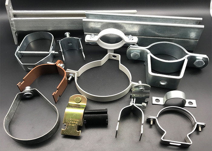 Galvanized Steel Channel T-shape Flat Plate Fitting