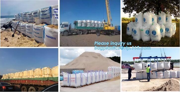 PP Woven Bag Big Bag with Open Top and Flat Bottom for Sand/Rock/Gravel,PP woven FIBC big jumbo bag for storing & transp