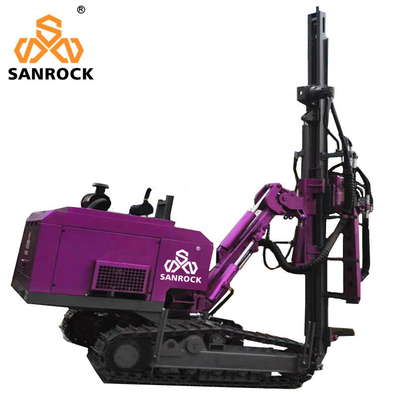 Surface Borehole Drilling Rig Mining Crawler DTH Drilling Rig Hydraulic Drilling Machine
