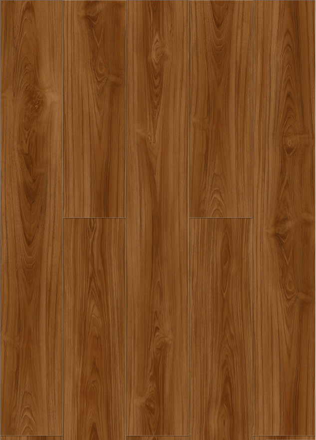 0.6mm SPC Wood Flooring Anti Slip Stone Plastic Composite Tree Ring GKBM DP-W82276